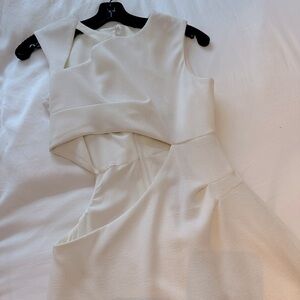 Never been worn BCBG beautiful white dress